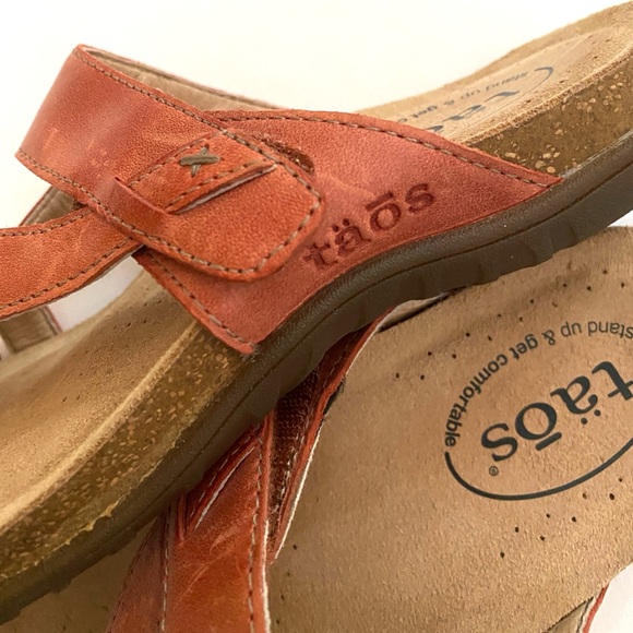 Taos Footwear Sandals Perfect Sandal in Bruschetta NWOT size 6 - Picture 4 of 9